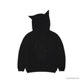 [Preorder] WHITE ASTRO BOY Hoodie EMB Black