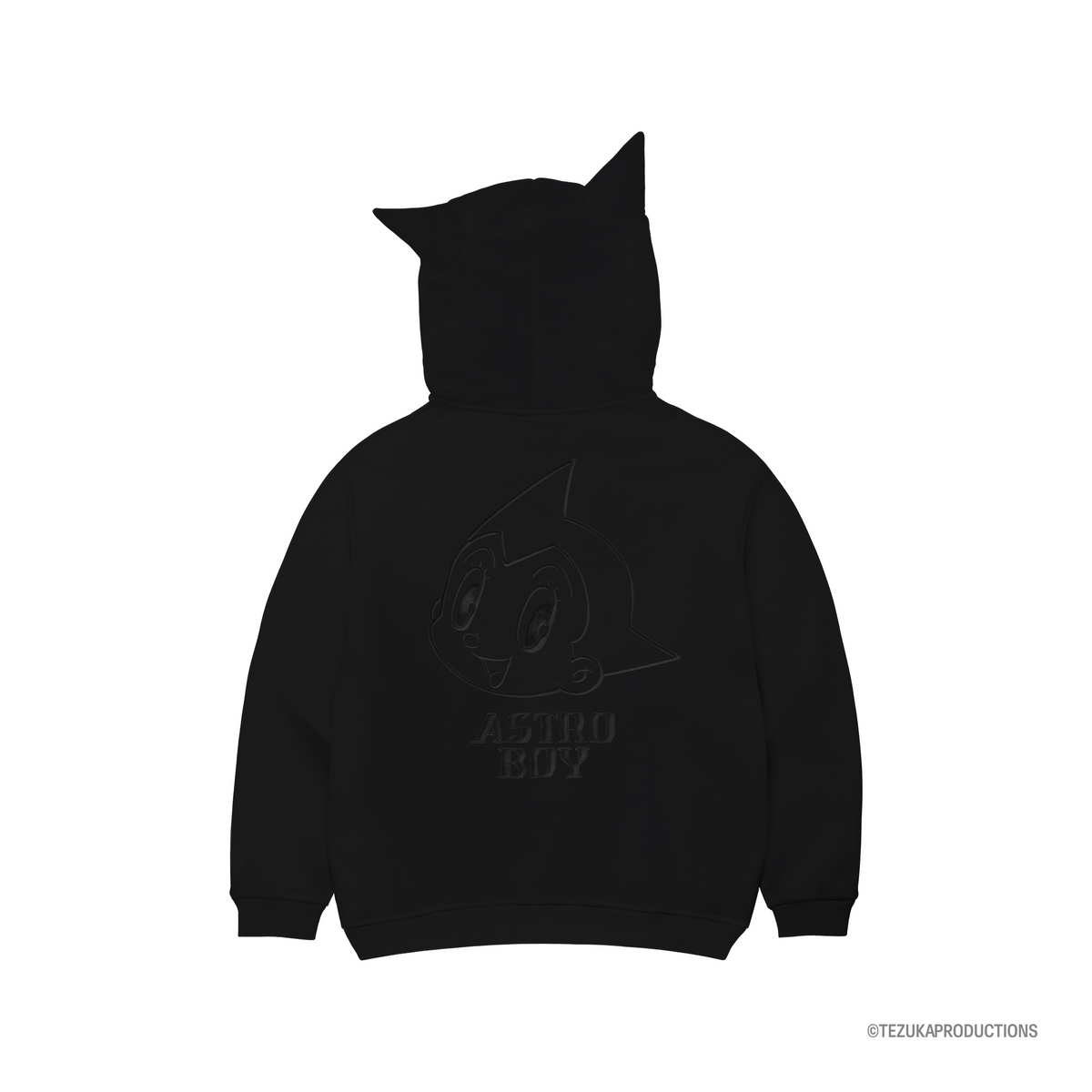 [Preorder] WHITE ASTRO BOY Hoodie EMB Black
