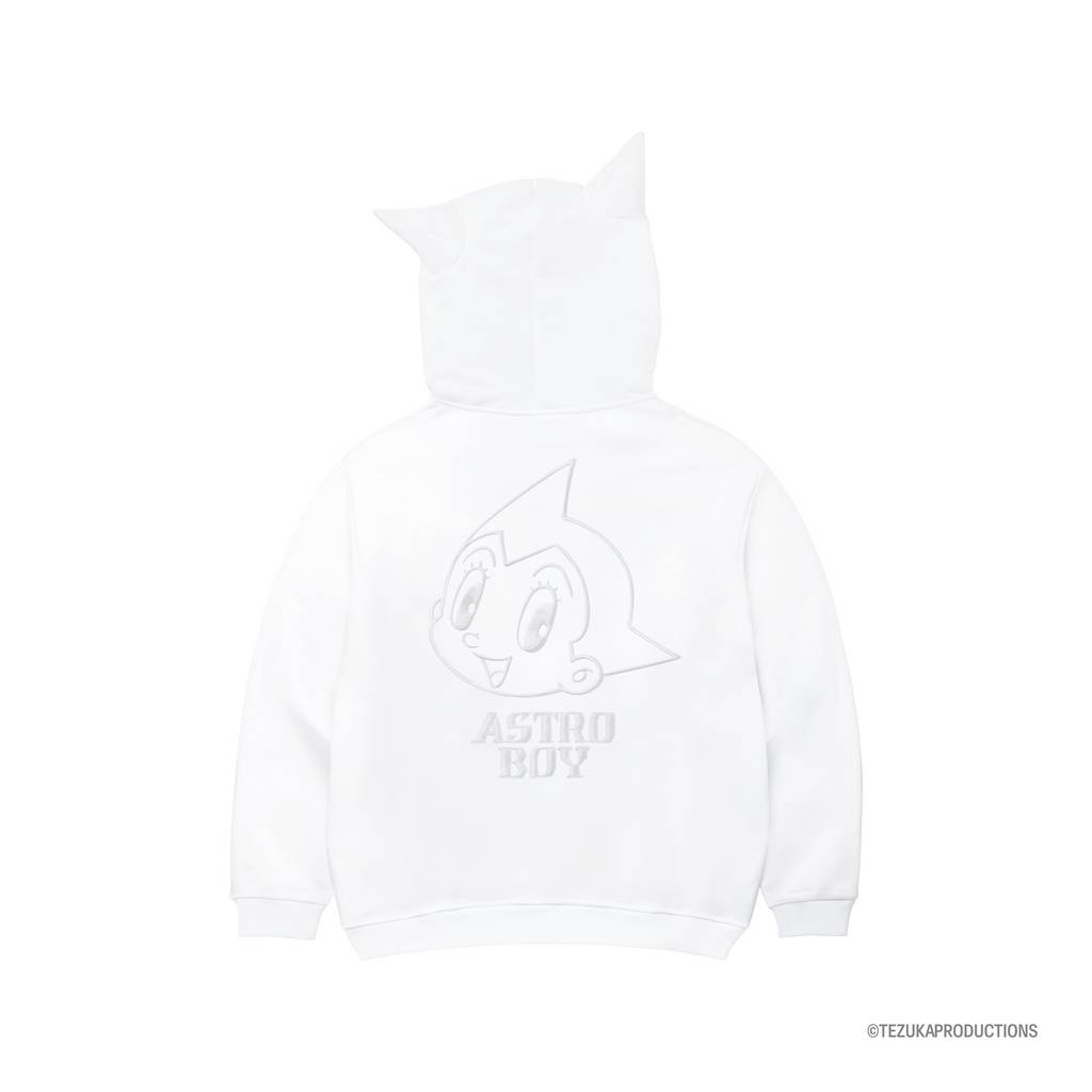 [Preorder] WHITE ASTRO BOY Hoodie EMB White